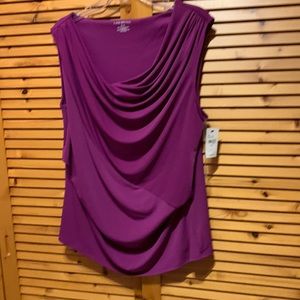 Lane Bryant purple shell size 14/16 NWT